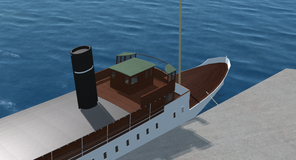 S/S Bohuslän Update – SIM3D