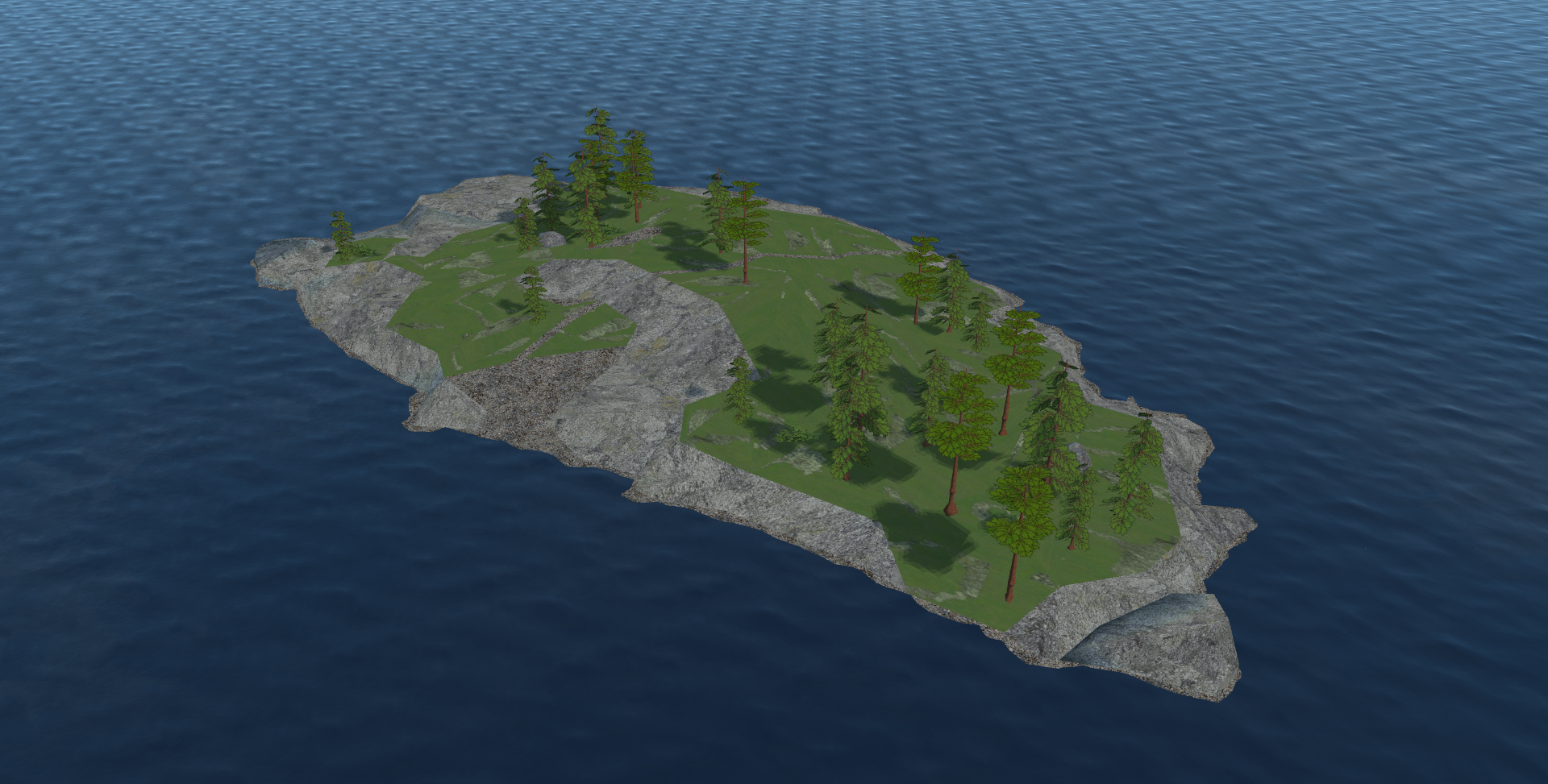 A 3D Island
