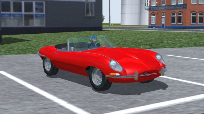 E-Type Jaguar Roadster 1965