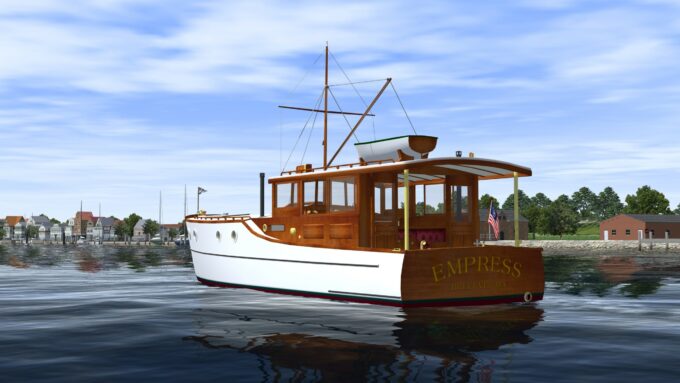 Lake Union Dreamboat "Empress" 1928 Cruiser - Image 3