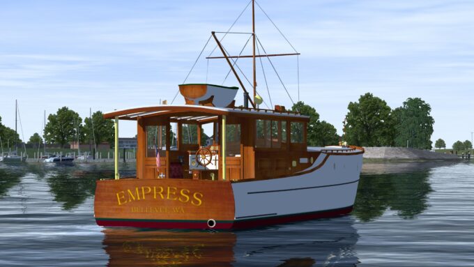 Lake Union Dreamboat "Empress" 1928 Cruiser