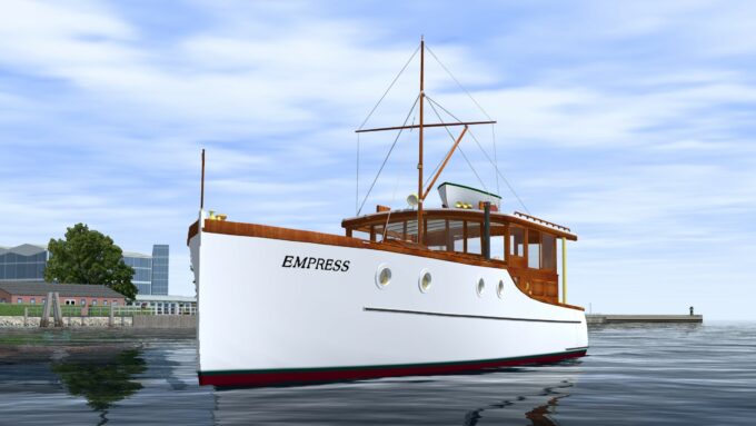 Lake Union Dreamboat "Empress" 1928 Cruiser - Image 5