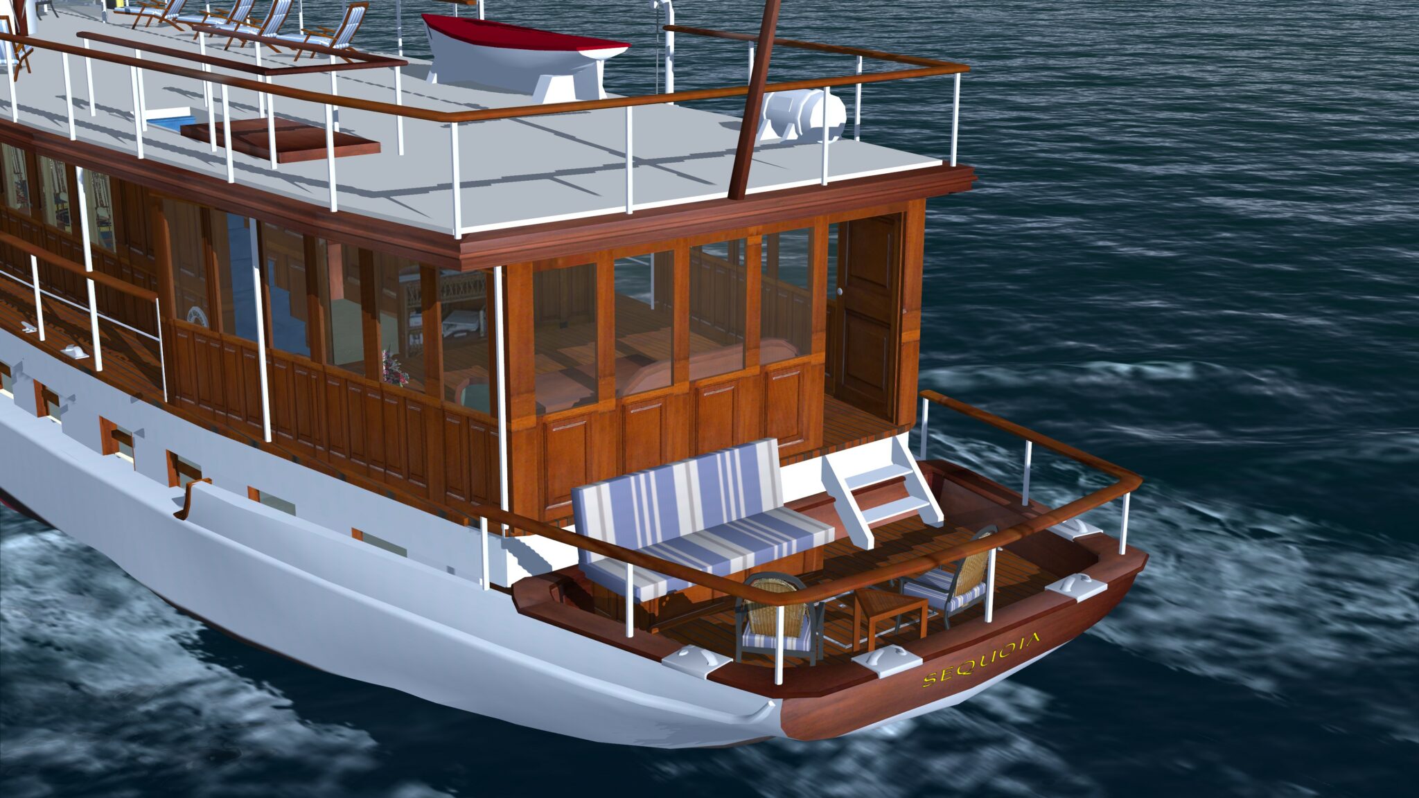 USS Sequoia Presidential Yacht 1925 – SIM3D