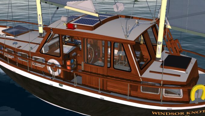 33ft Nauticat "Windsor Knot" 1973 - Image 8