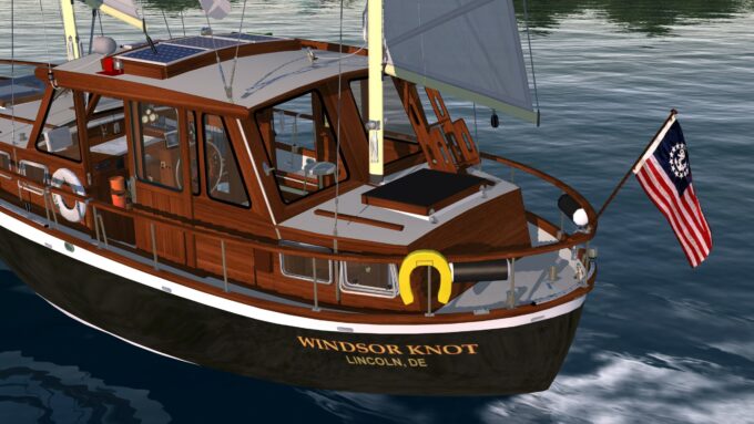 33ft Nauticat "Windsor Knot" 1973 - Image 9